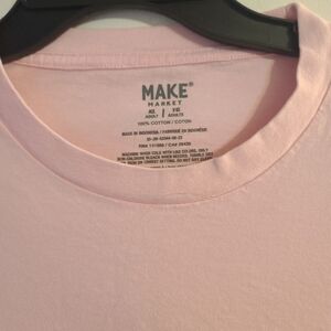 Make Market Pink Short Sleeve Tee